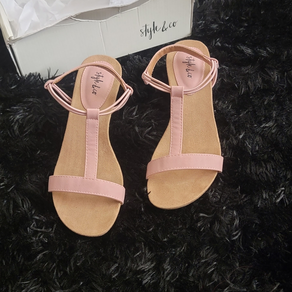 Style & Co wedge sandals